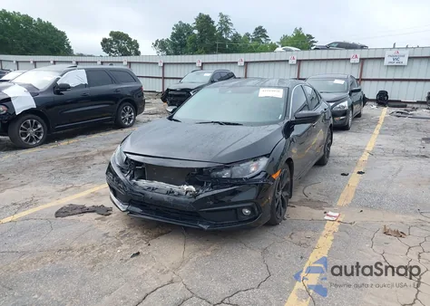 2020 Honda Civic Sport from USA, damaged, VIN 2HGFC2E84LH535961
